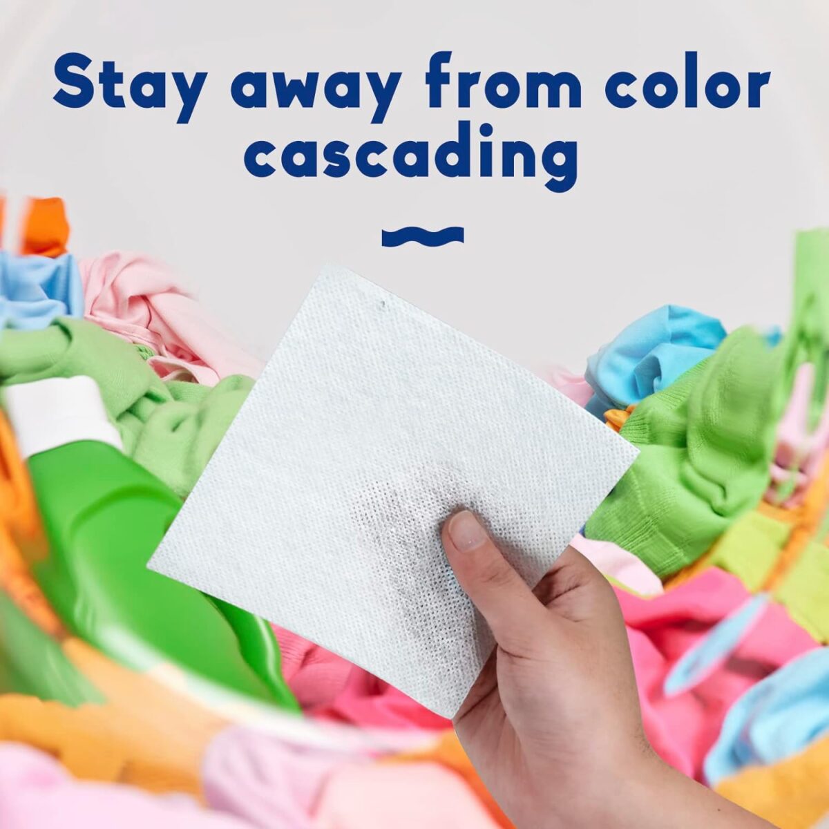 Fabric color laundry grabber catcher sheets - cleansingsheets
