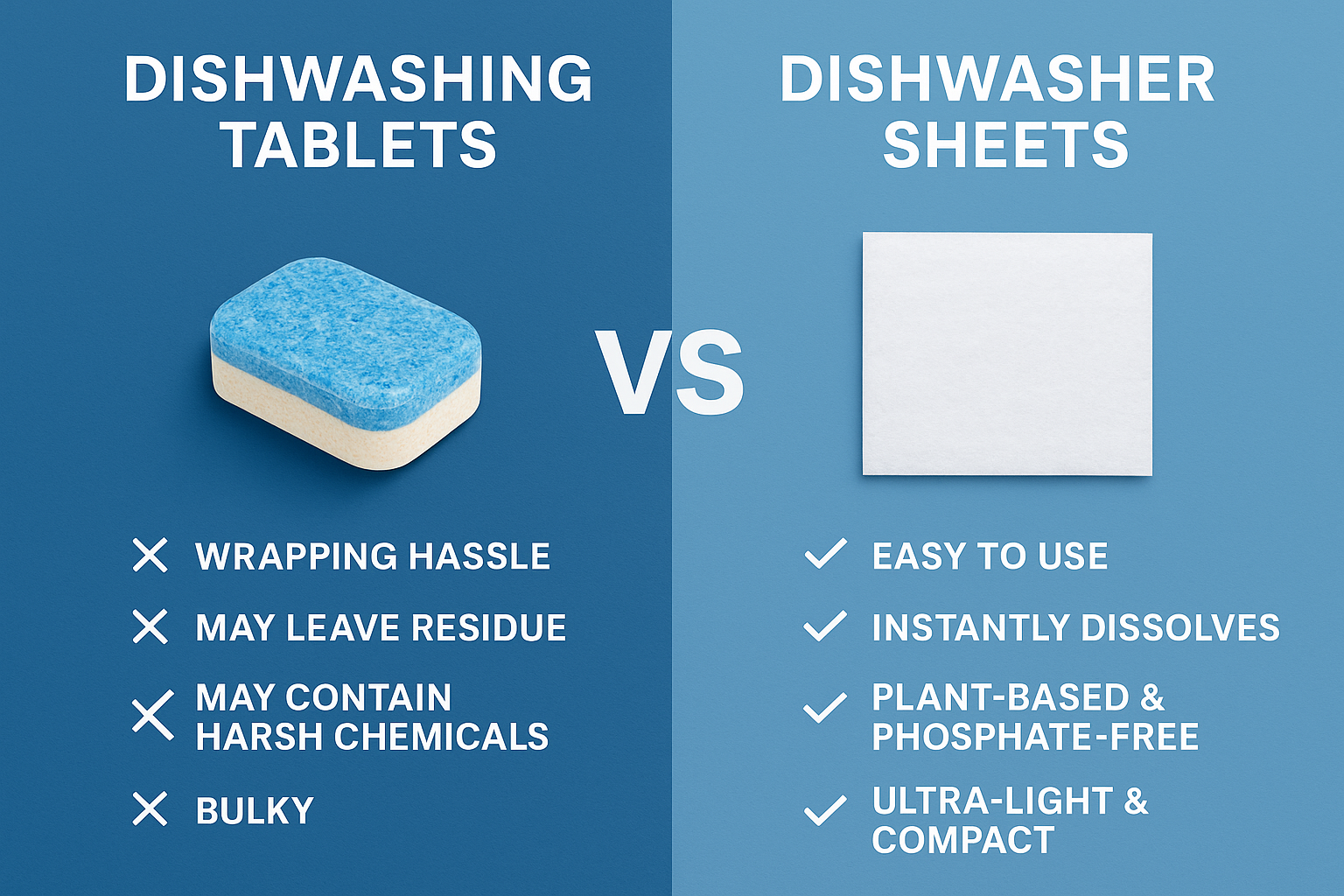 Dishwashing Tablets vs. Dishwasher Sheets: What’s Better in 2025?