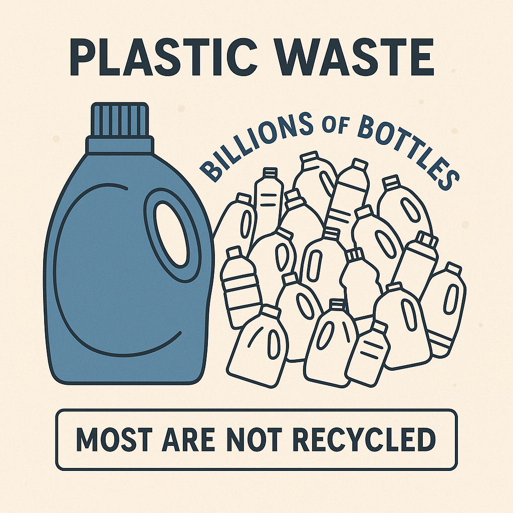 How Laundry Sheets Reduce Water and Plastic Waste in Daily Life