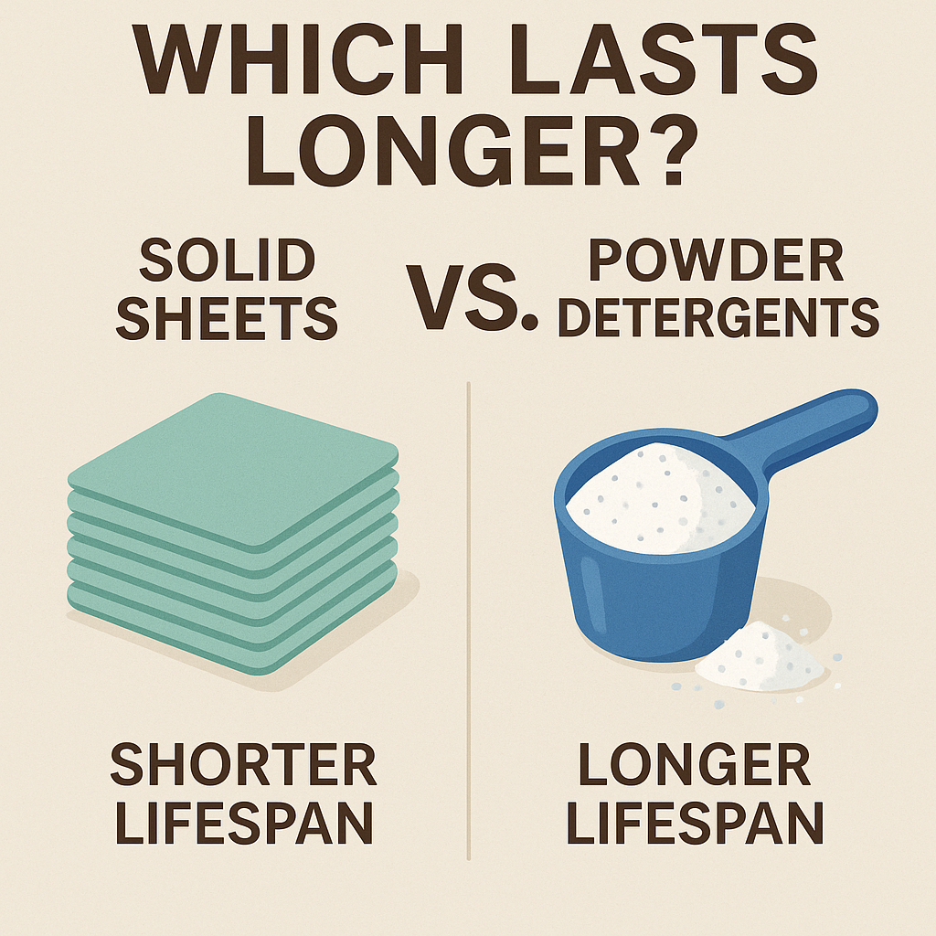 Solid vs. Powder Detergents – What Lasts Longer?