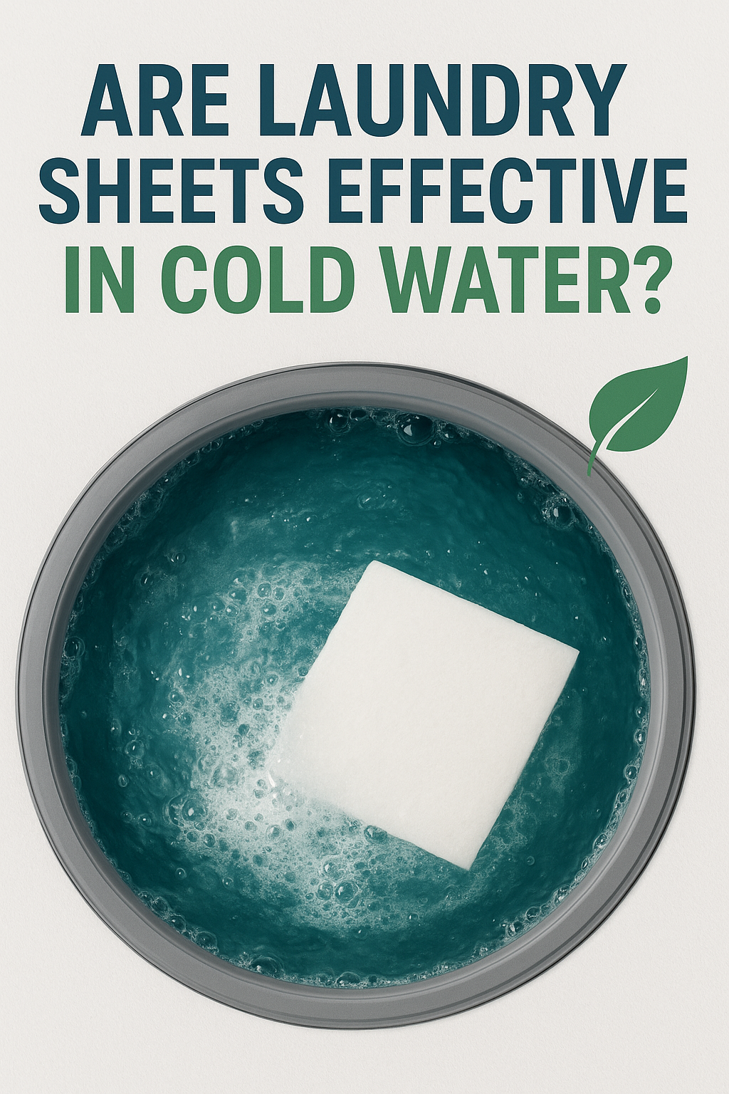 Are Laundry Sheets Effective in Cold Water?