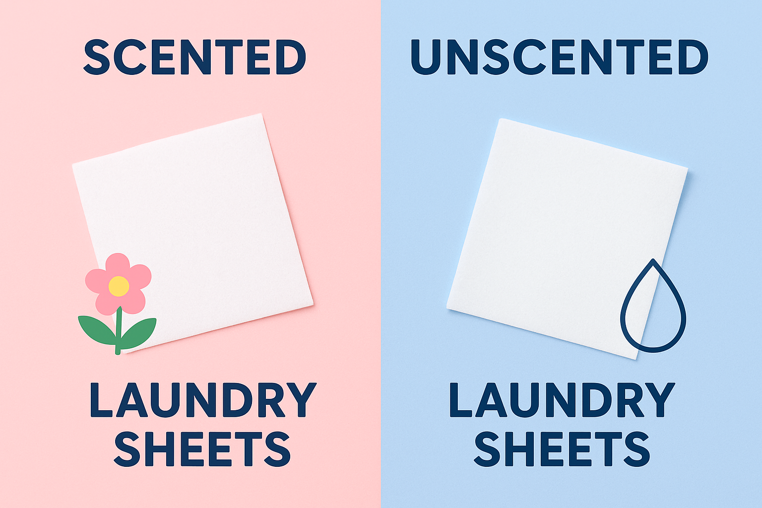 Scented vs Unscented Laundry Sheets: Which to Choose?