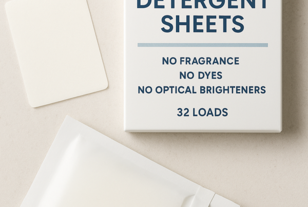 Fragrance-Free Laundry Detergent Sheets