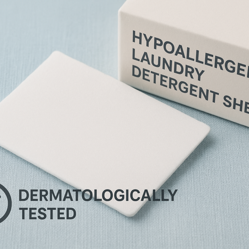 hypoallergenic laundry sheets