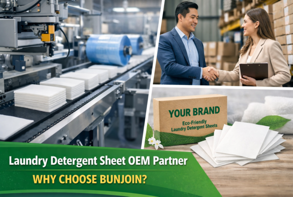 laundry detergent sheet OEM